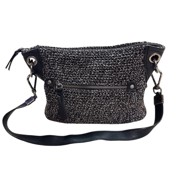 The Sak Indio Crochet Hobo Boho Shoulder Purse Removable Strap - Picture 1 of 8